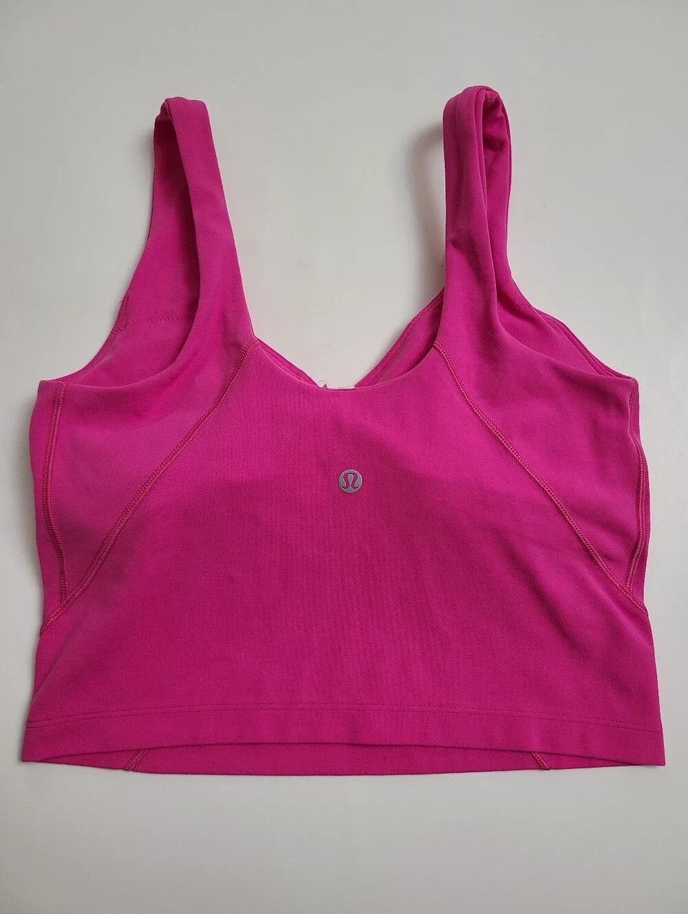 Lululemon + Orange Theory Collab Align Tank Top Built In Bra Size 6 Pink